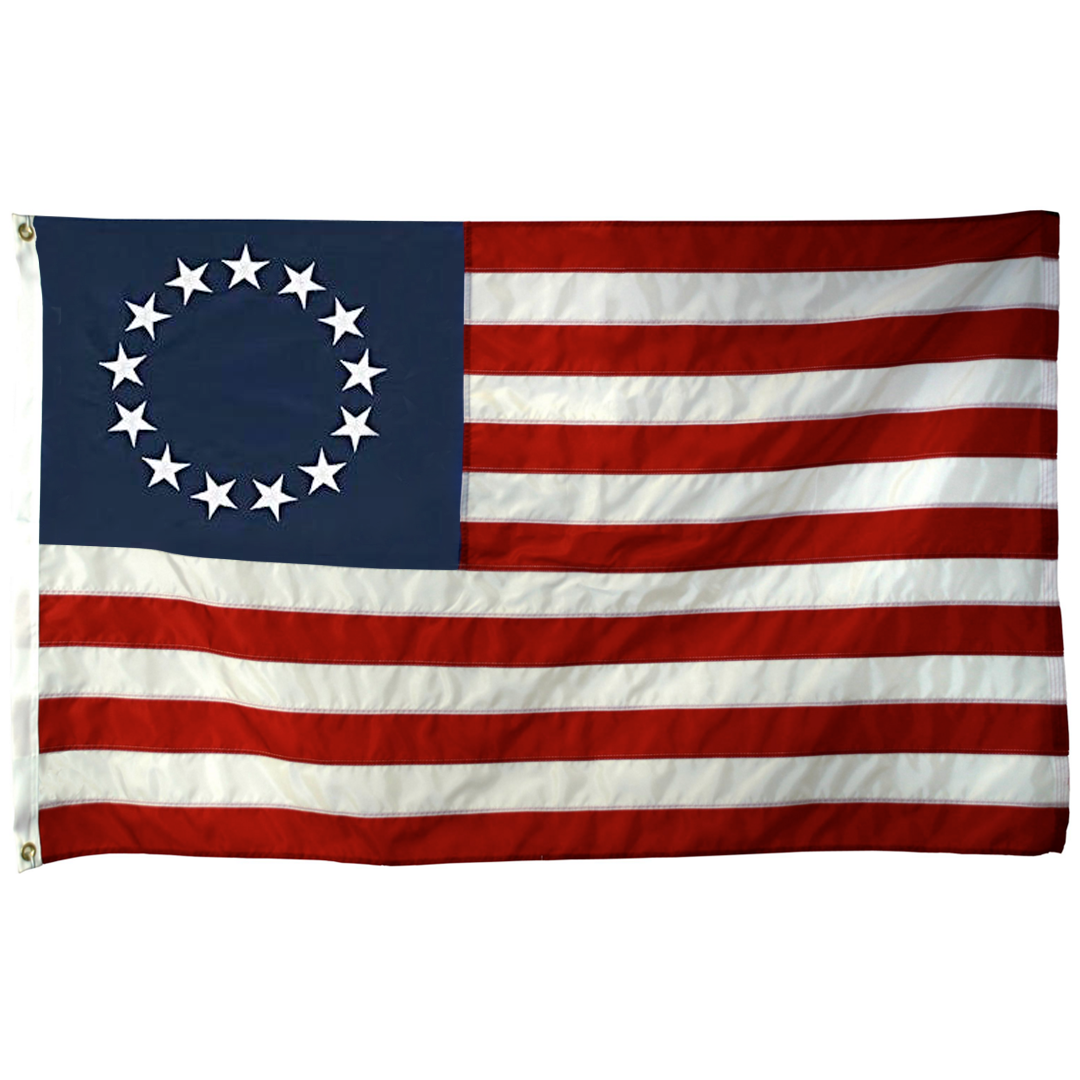 Embroidered Betsy Ross Flag
