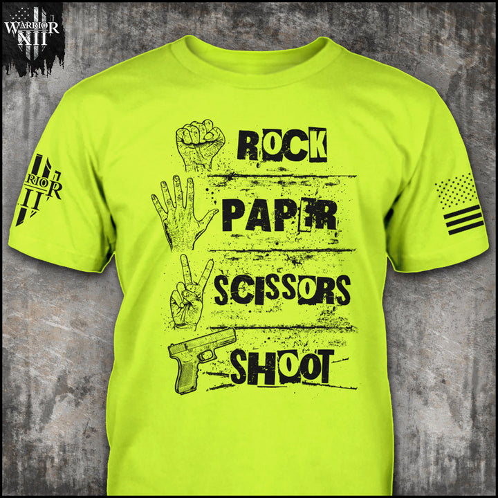 Rock, Paper, Scissors, Shoot - Hi Vis - ON SALE