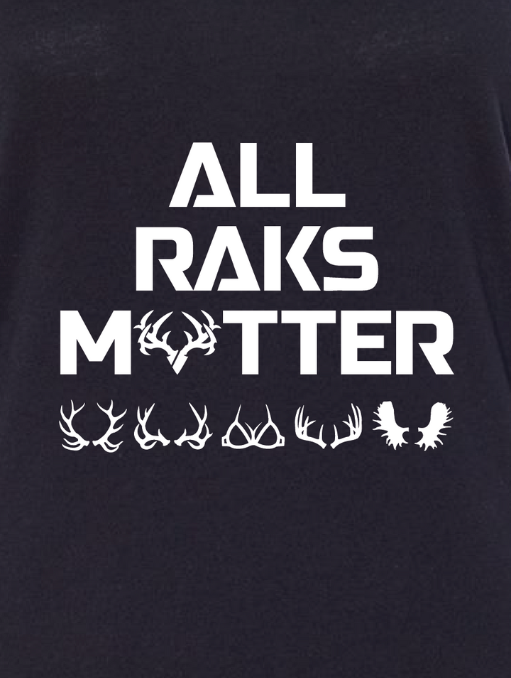 Womens All Raks Matter ™  Boobies Racerback Tank