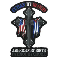 Cuban By Blood Decal