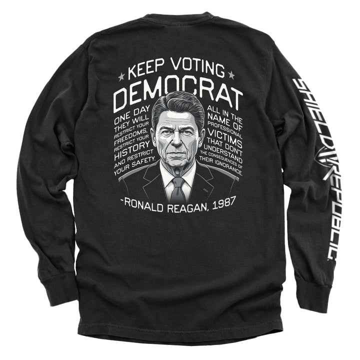 Keep Voting Democrat Ronald Reagan