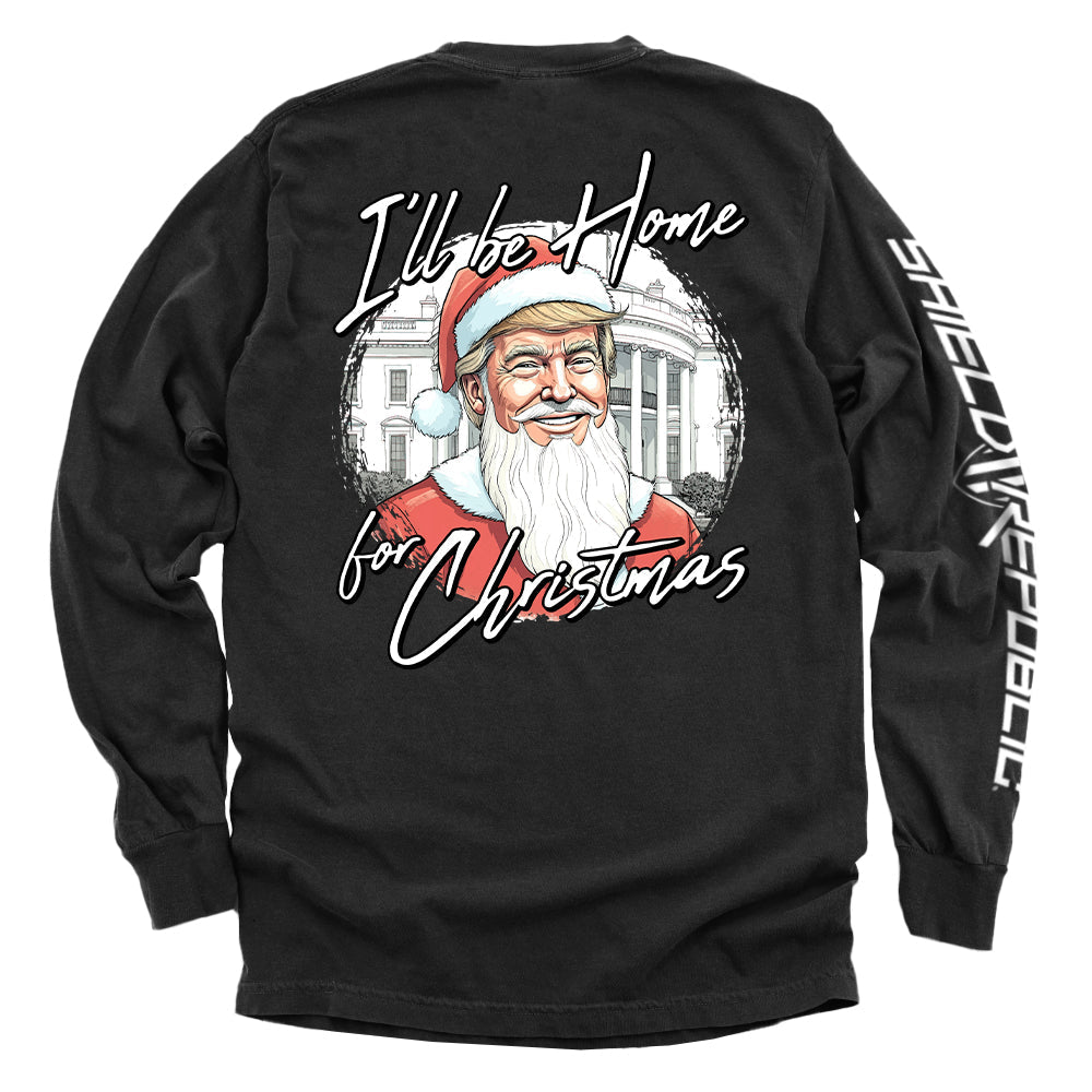 I'll be home for Christmas Santa Trump