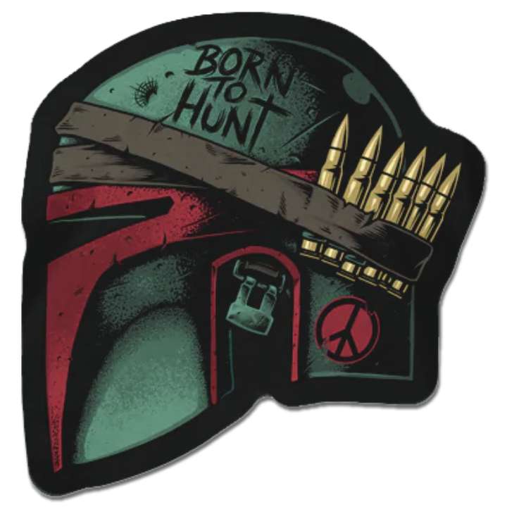 Born to Hunt Printed Patch