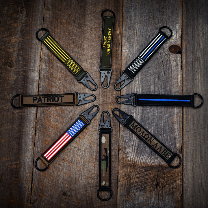 American Made Heavy Duty Tactical Keychain - Patriot