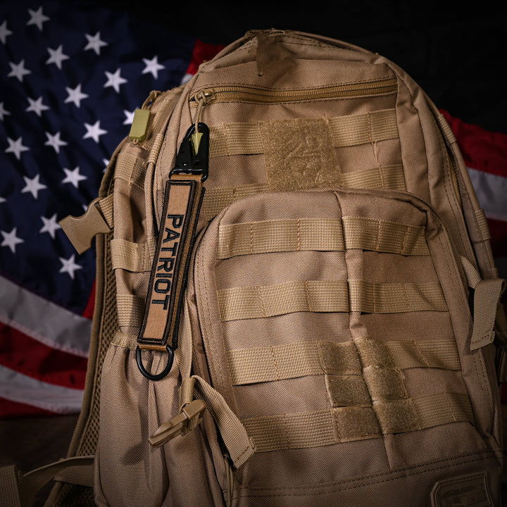 American Made Heavy Duty Tactical Keychain - Patriot