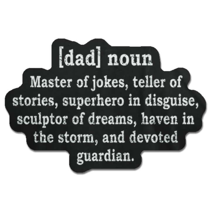 Dad Defined Decal