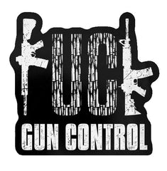 Fck Gun Control Decal (Large)
