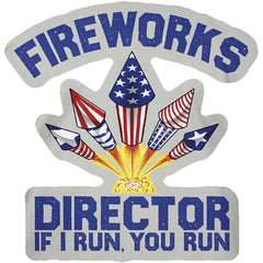 Fireworks Director Decal