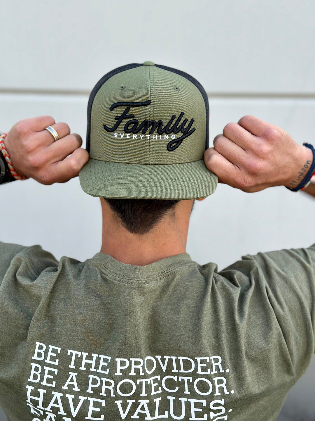 Family | Everything Black Trucker Snapback