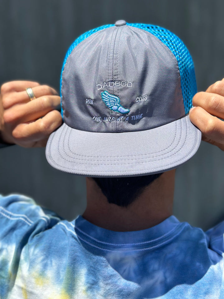 Dadbod Running Athletic Hat V.2 (Ice Blue)