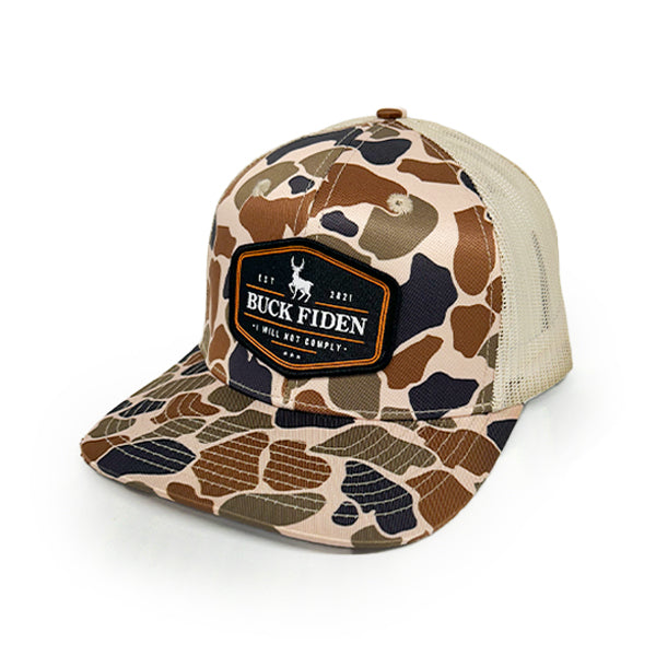 Buck Fiden Woven Patch Hat