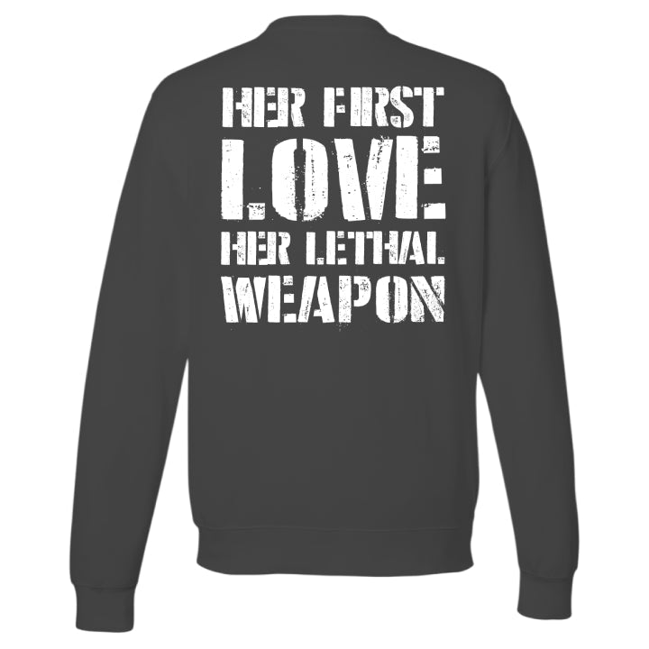 Her Love, Her Weapon - Sweatshirt