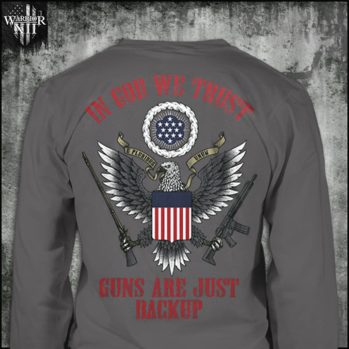 In God We Trust - Gray - Long Sleeve