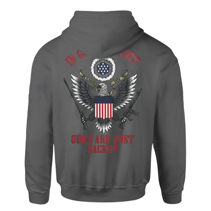 In God We Trust - Gray - Hoodie