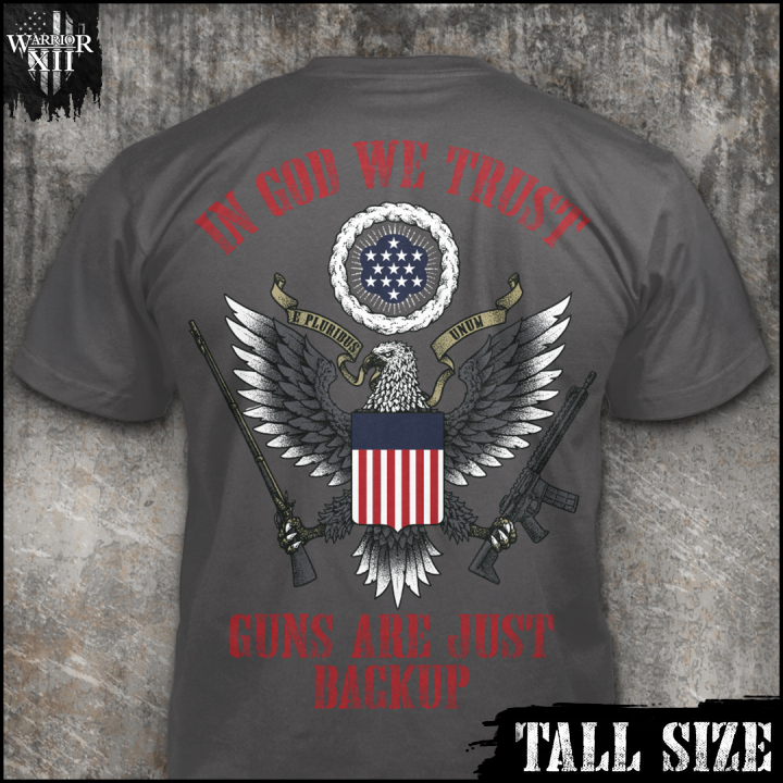 In God We Trust - Gray - Talls