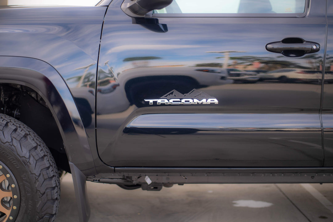 Toyota Tacoma Badge Mountain Range Magnet (2016+)