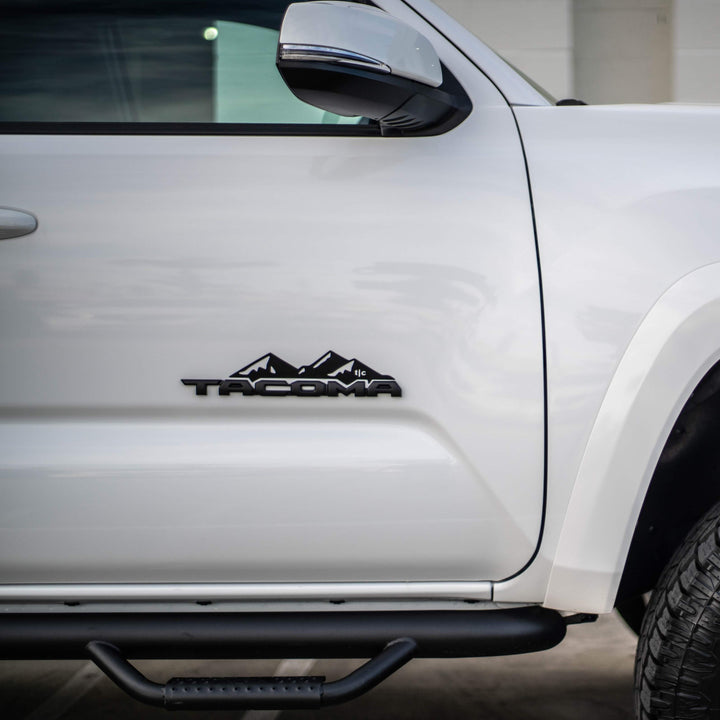 Toyota Tacoma Badge Mountain Range Magnet (2016+)