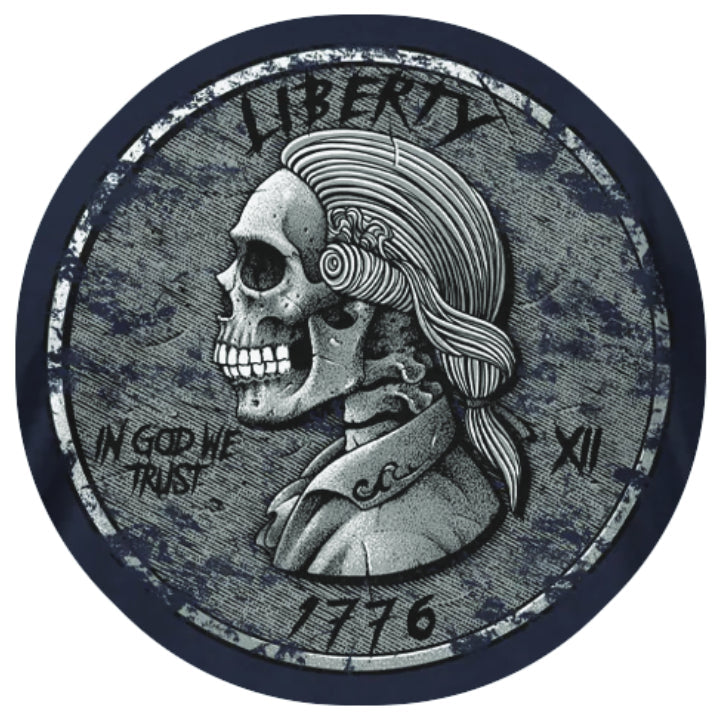 Liberty Coin Printed Patch