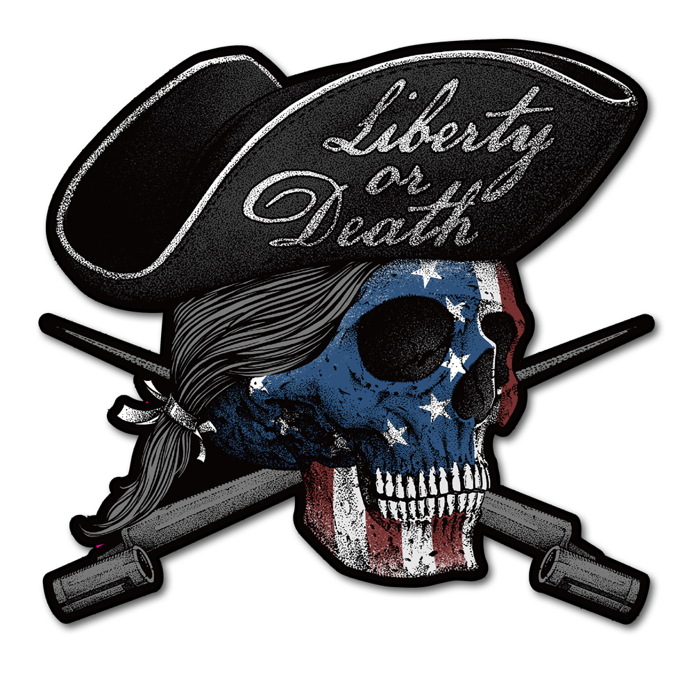 Liberty or Death Printed Patch