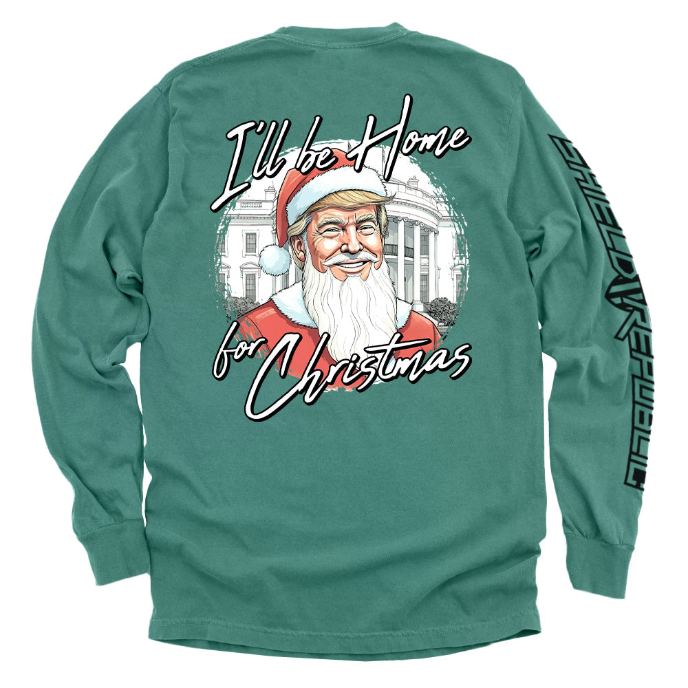 I'll be home for Christmas Santa Trump