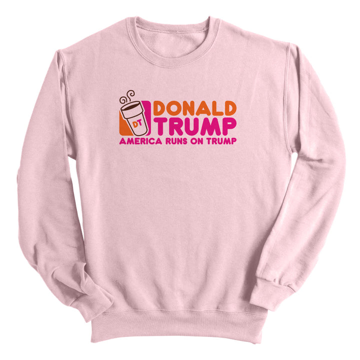 America Runs On Trump Logo (Front)