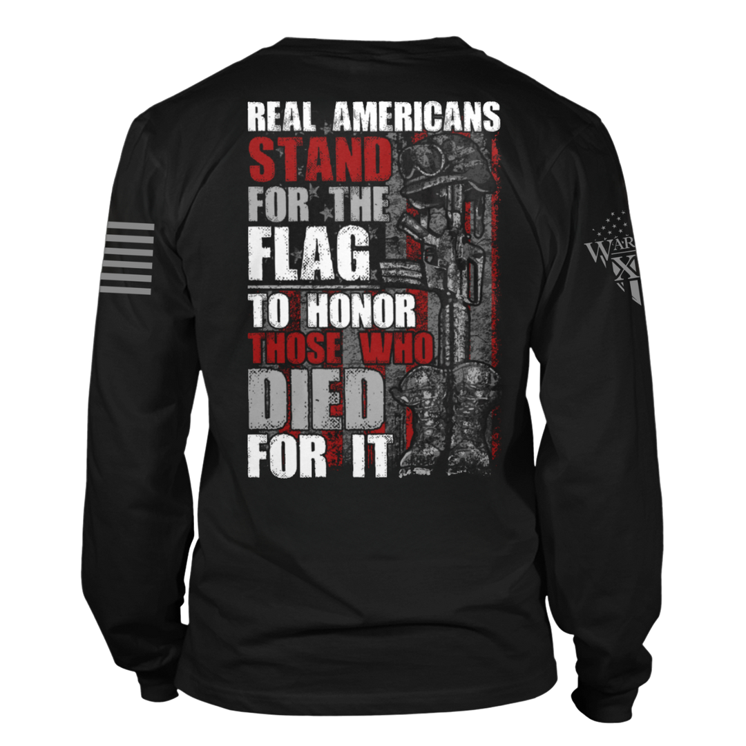 Stand For The Flag - Long Sleeves