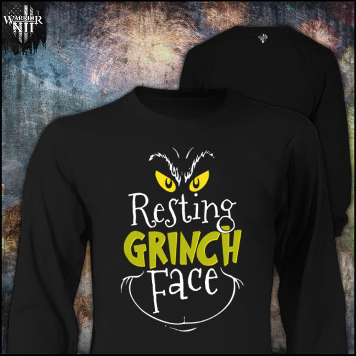 Resting Grinch Face - Long Sleeve