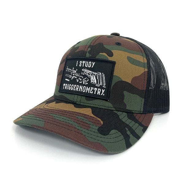 I Study Triggernometry Woven Patch Hat