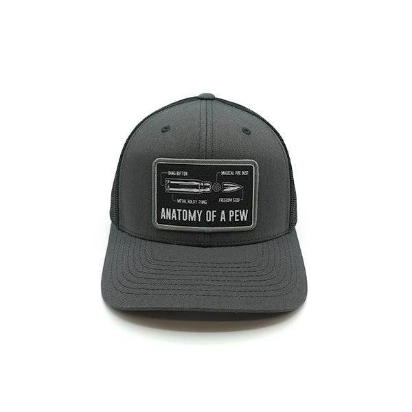 Anatomy Of A Pew Woven Patch Hat