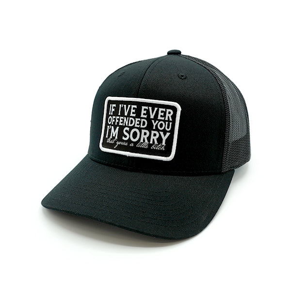 If I’ve Ever Offended You Woven Patch Hat