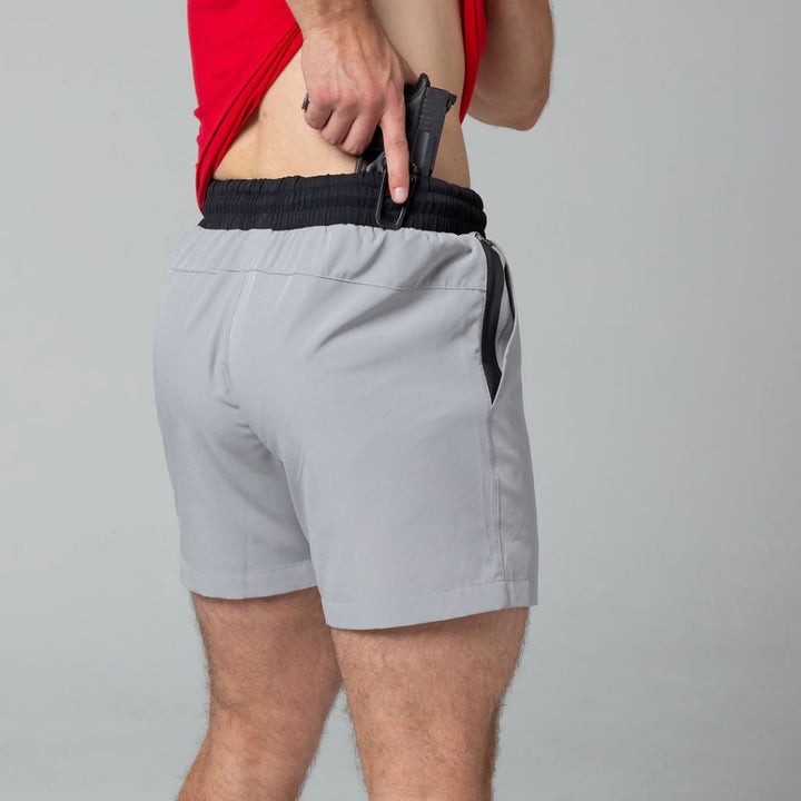 Carrier Training Shorts - Ingot Grey 5"