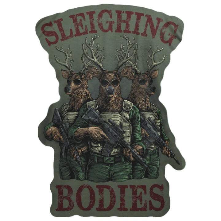 Sleighing Bodies Decal
