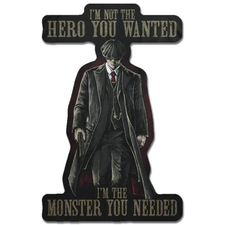 The Monster You Needed Printed Patch