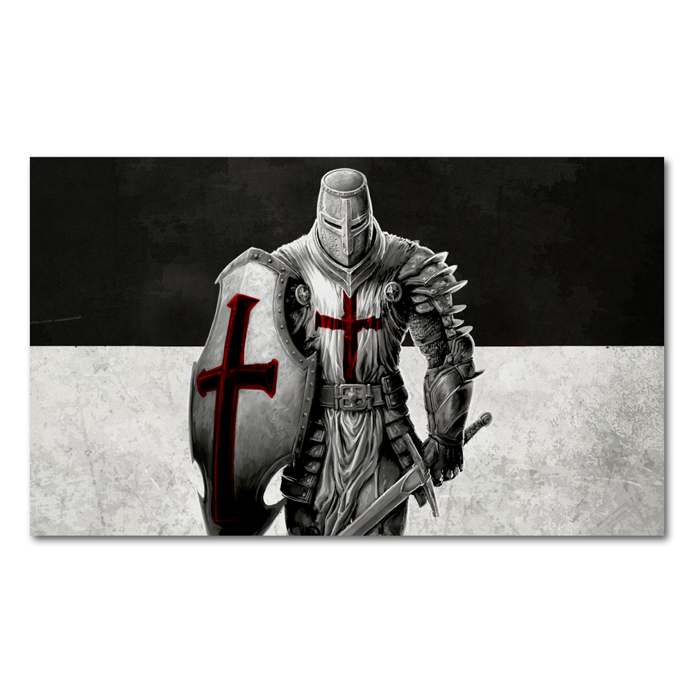 The Crusader Flag Decal