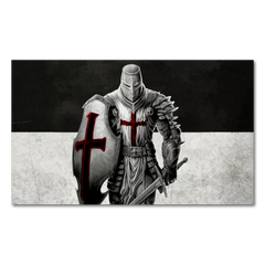 The Crusader Flag Decal