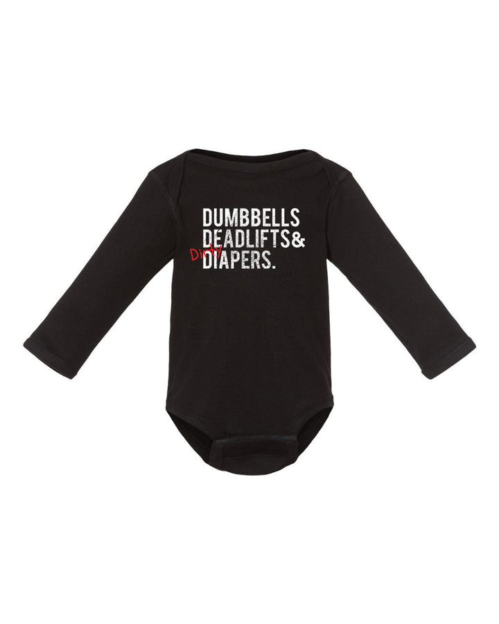 Mini-Me Triple D LONG Sleeve Onesie