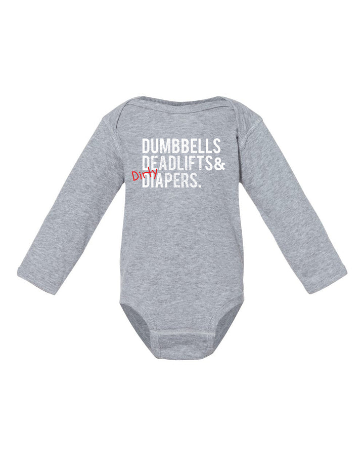 Mini-Me Triple D LONG Sleeve Onesie