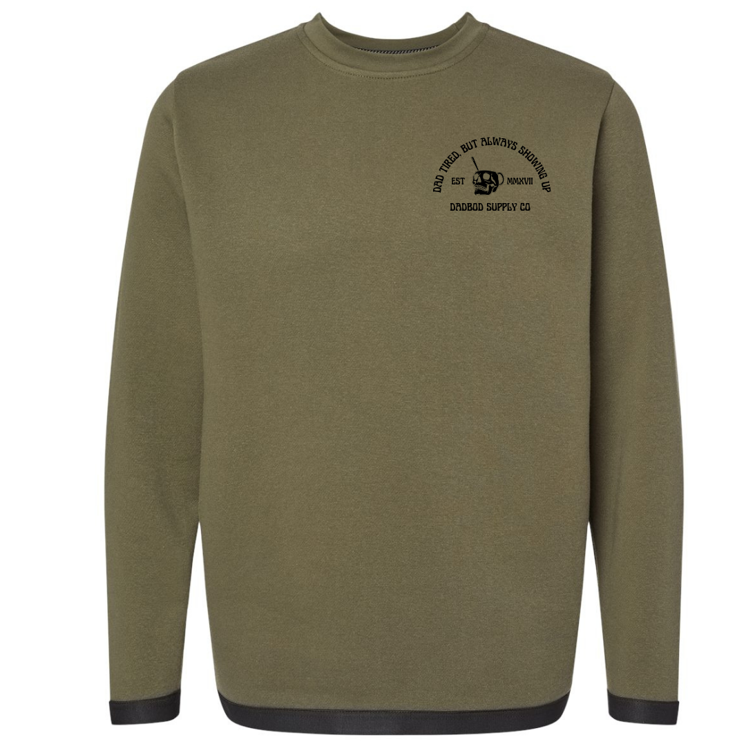 Dad Tired Crew Neck Sweatshirt - PRE ORDER