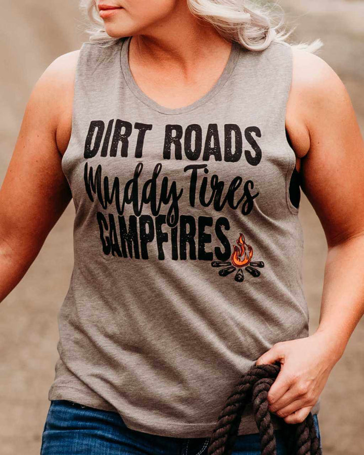 Dirt Roads Muscle Tank