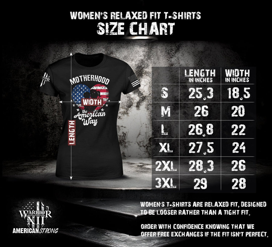 Fight Like A Warrior - Women's Relaxed Fit