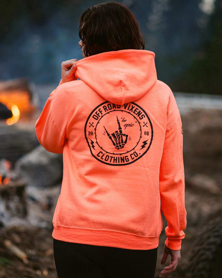 Be Epic Pullover Neon Coral