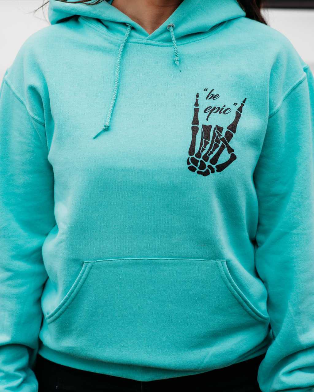 Be Epic Unisex Pullover Hoodie - Mint