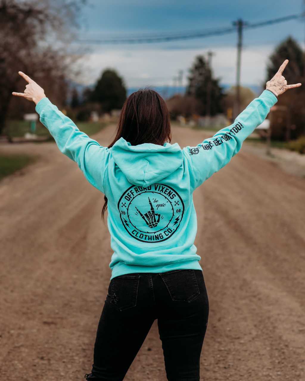 Be Epic Unisex Pullover Hoodie - Mint