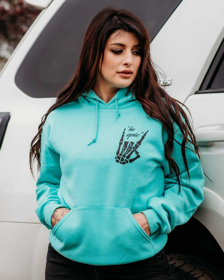 Be Epic Unisex Pullover Hoodie - Mint