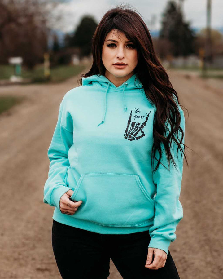 Be Epic Unisex Pullover Hoodie - Mint