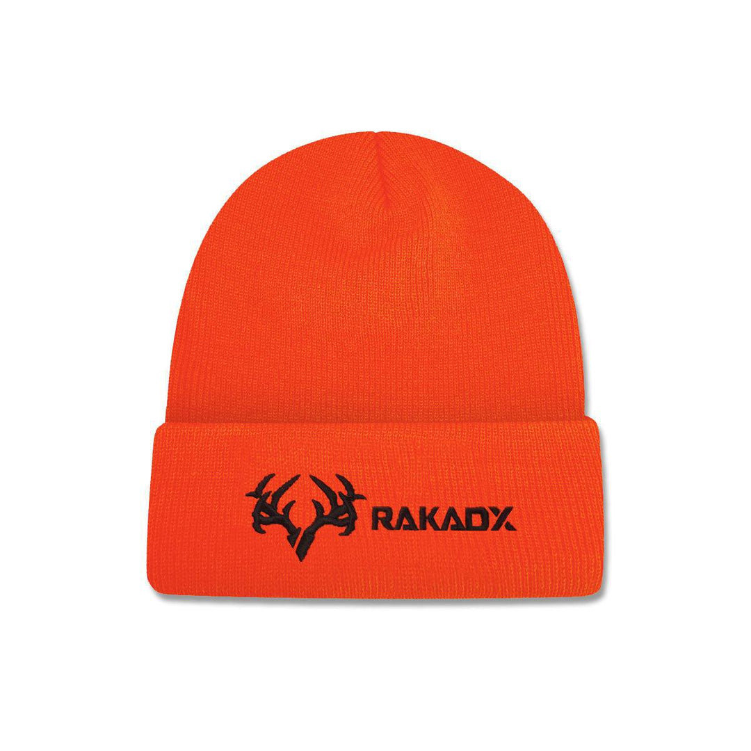 Blaze Orange Fold Over Beanie