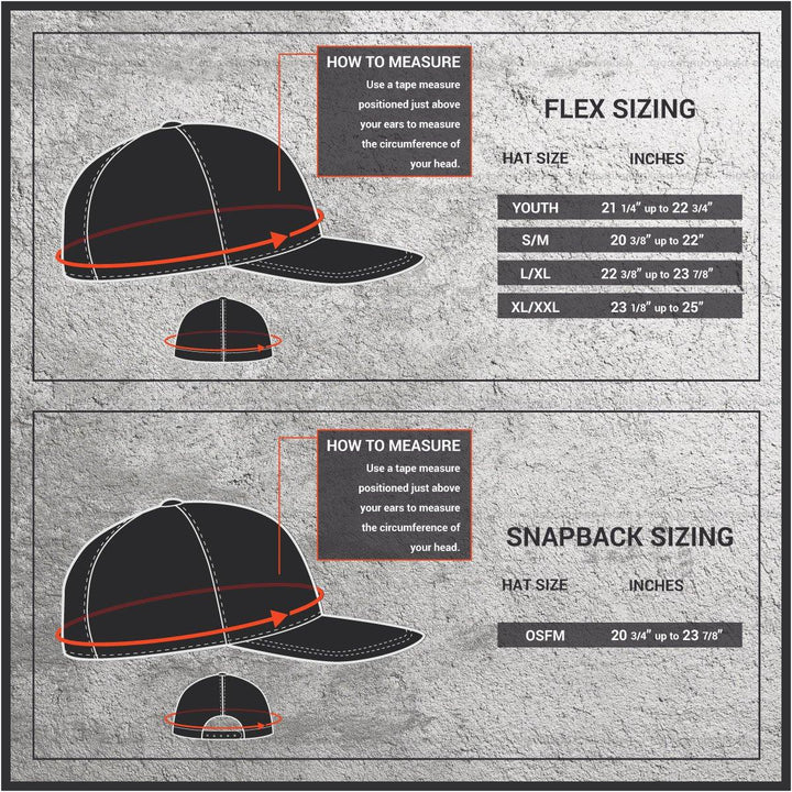 Blaze Orange Snapback Hat