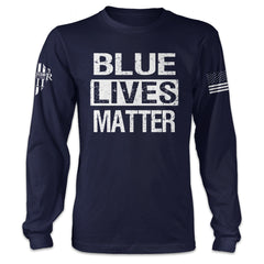 Blue Lives Matter Long Sleeve