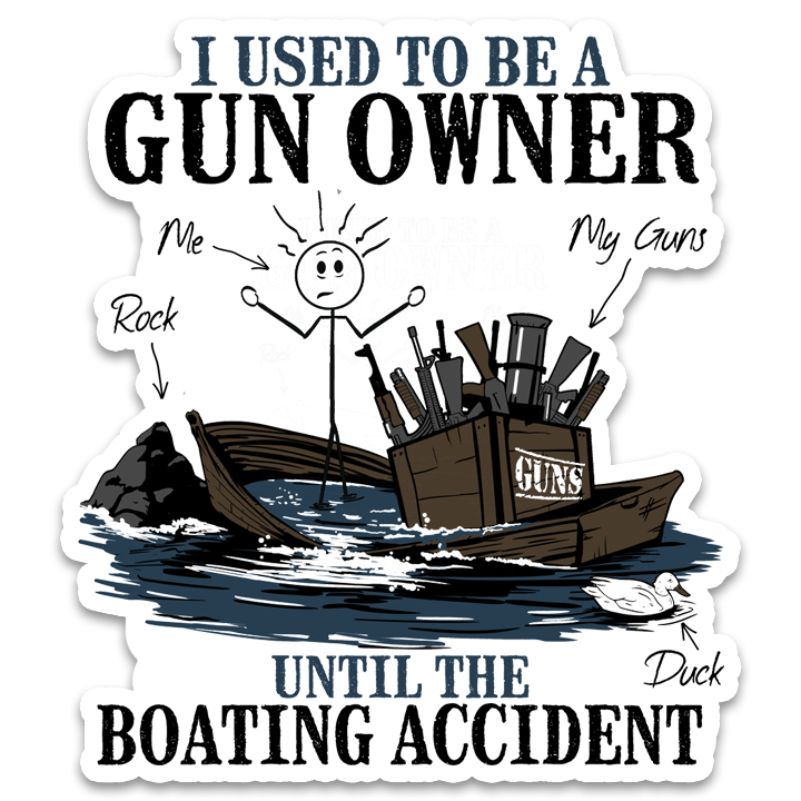 Boating Accident Decal
