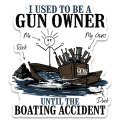 Boating Accident Decal